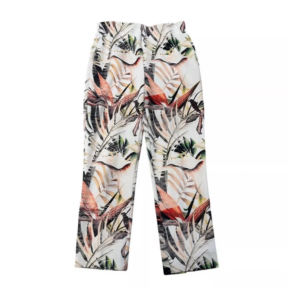 Joseph Ribkoff tropical floral ankle length Pants 54024
